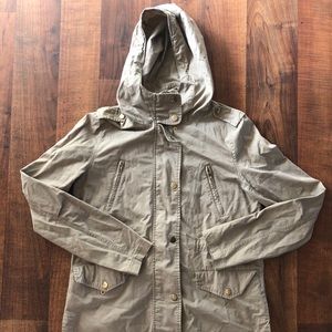 Juniors S light weight tan jacket